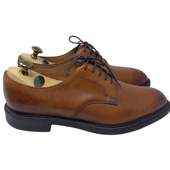 Edward Green \'Windermere\' Rosewood Brown Leather Derby 8.5 main image 7